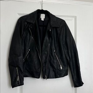 Classic Black Leather Jacket